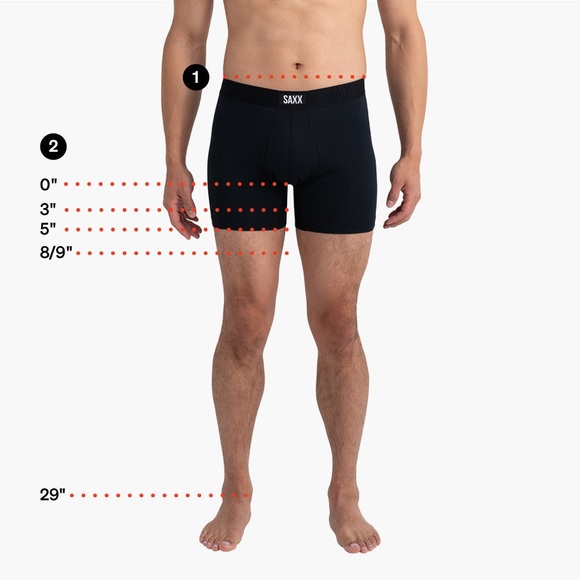 SAXX DROPTEMP™ COOLING COTTON
Boxer Brief / Black - Picture 15 of 15